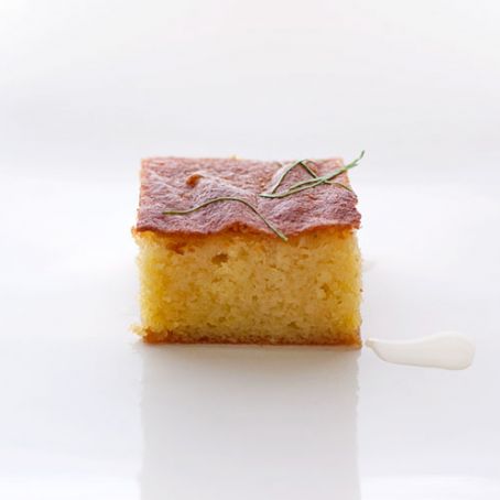 CAKE - Kaffir Lime Syrup Cake
