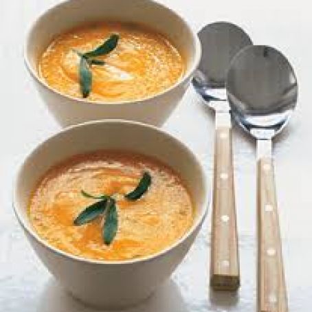 Carrot Soup with Orange and Tarragon