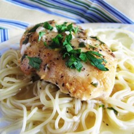 Slow Cooker Lemon Garlic Chicken II