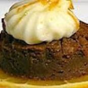 Mini Brownie Bites with Orange Cream Cheese Frosting