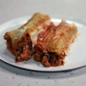Veal or Turkey and Spinach Manicotti
