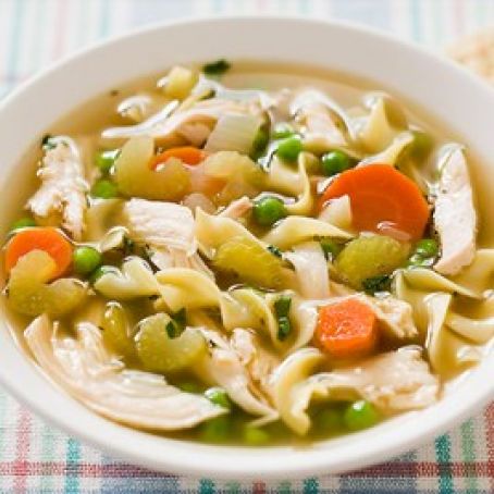 Slow Cooker Chicken Noodle Soup