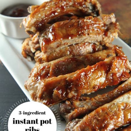3-Ingredient Instant Pot Ribs