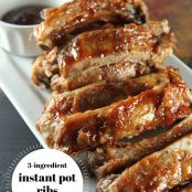 3-Ingredient Instant Pot Ribs