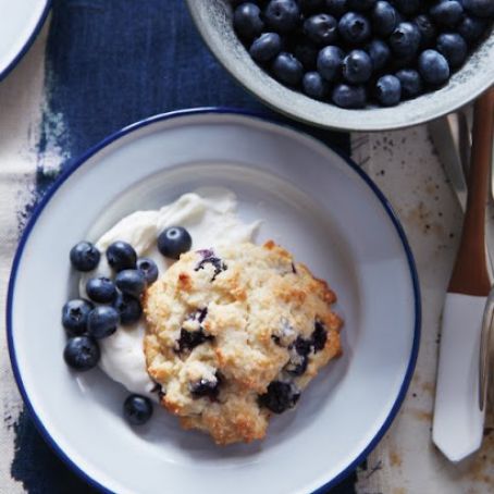 Berry Shortcakes with Whipped Cream Cheese