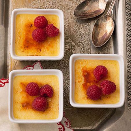 White Chocolate Creme Brulee