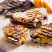 Eggplant Grilled Cheese Sandwich
