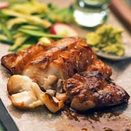 Wasabi-Glazed Whitefish