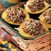 Curried Beef-Stuffed Squash