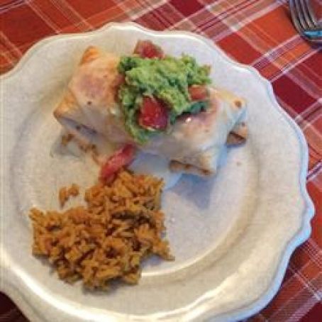 Chicken and Mushroom Chimichangas