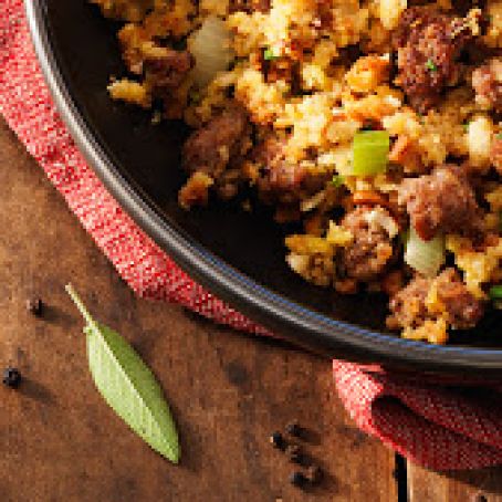 Sausage Cornbread Stuffing