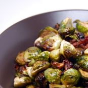 Roasted Brussels Sprouts & Bacon