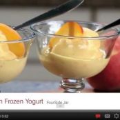 Peach Frozen Yogurt