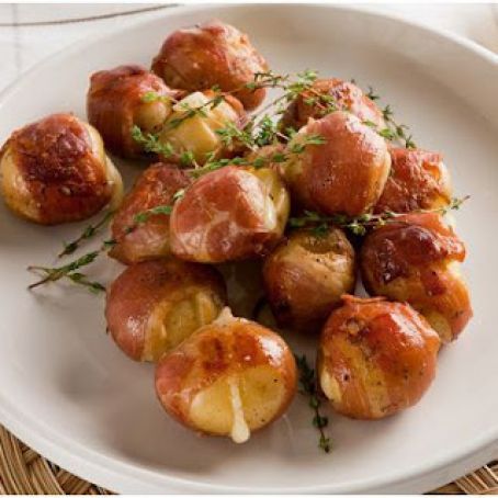 Prosciutto-Wrapped Potato Bite