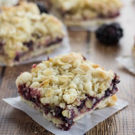Simple Oatmeal Cookie Jam Bars