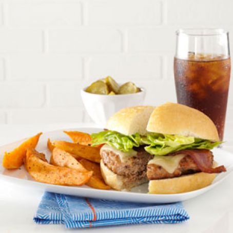 Juicy Turkey Cheeseburgers Recipe