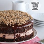 Chocolate Mousse Crunch Cake