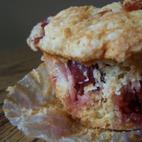 Cherry Almond Muffins