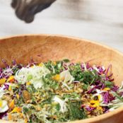 Red Cabbage Salad with Fennel, Orange and Pepitas