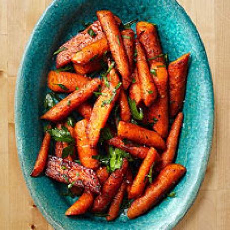 Roasted Carrots with Cumin & Cinnamon