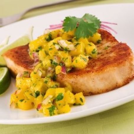 Island Chicken with Pineapple Salsa
