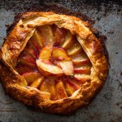 Freeform Peach Pie (Galette) Recipe