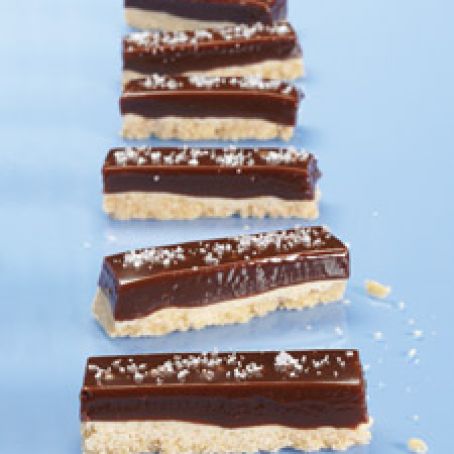 Chocolate Caramel Cookie Bars