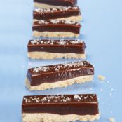 Chocolate Caramel Cookie Bars