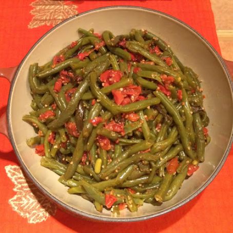 Greek-Style Green Beans