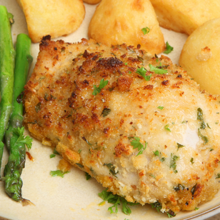 Garden Cream Cheese Stuffed Chicken