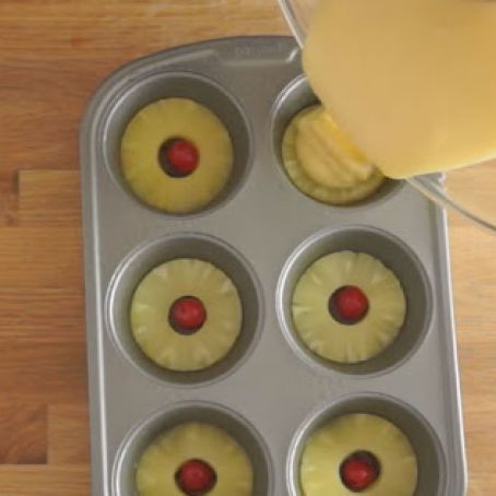 Pineapple Up-Side-Down Muffins