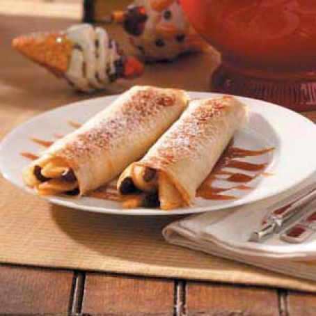 Apple Raisin Crepes Recipe