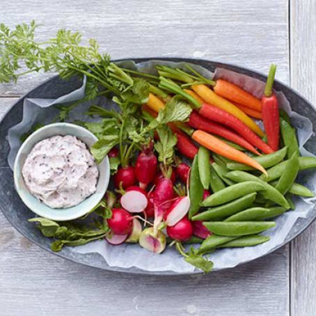 Crudites With Olive Butter