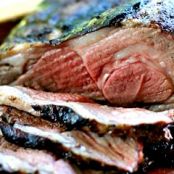 Grilled Butterflied Leg of Lamb