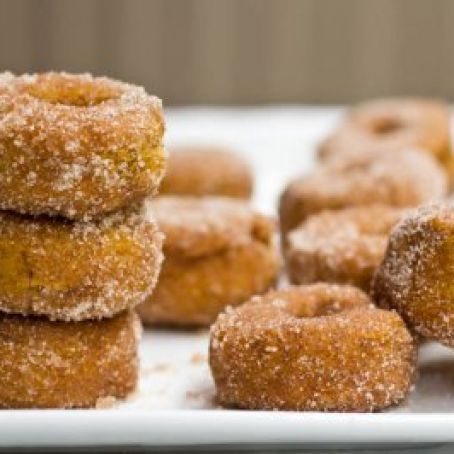 Cinnamon Sugar Pumpkin Spiced Donuts
