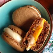 Cadbury Creme Egg French Macaron