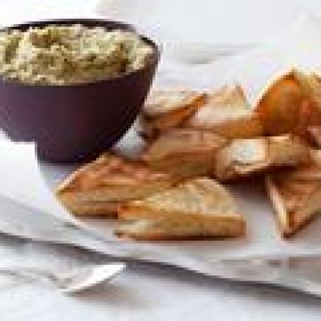 White Bean Dip with Pita Chips by Giada De Laurentiis