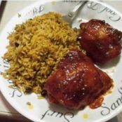 RICE AND BEANS (ARROZ CON HABICHUELAS NEGRAS)