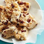 White Chocolate-Cranberry Crispy Treats