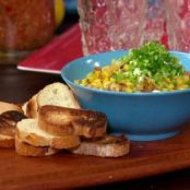 Corn Bread Crostini (Rachael Ray)