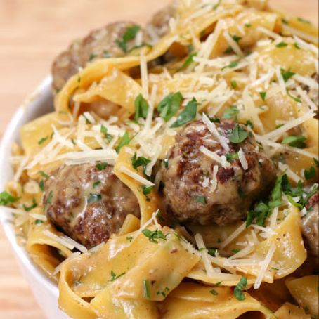 Swedish Meatball Pasta