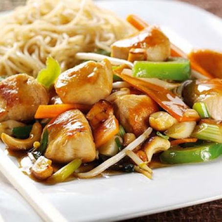 Stir Fry Chicken and Cashew