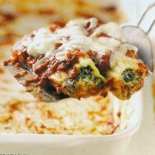 Spinach Cheese Manicotti