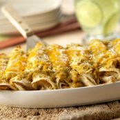 Cheesy Chicken Enchiladas Verde - Recipe.com