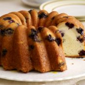 Lemon-Blueberry Swirl Cake