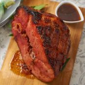 Easter Ham with Apricot Glaze