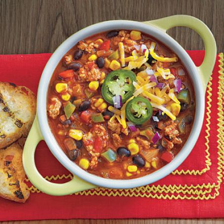 Turkey Chili (Slow Cooker)
