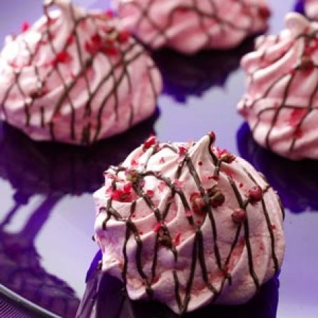Meringues - Raspberry