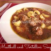 Crock Pot Meatball and Tortellini Soup