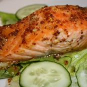 Mustard Roasted Salmon